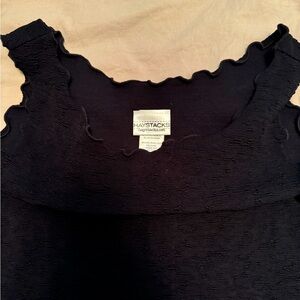 Haystacks textured charming tank top